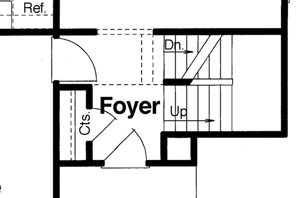 Basement Option image of Highlands House Plan